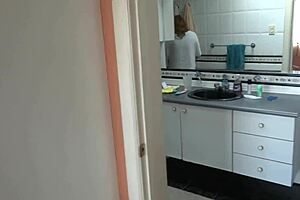 Stepson and best friend pound my hairy pussy with cumshots, but I craved anal instead!