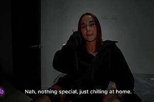 Stepmother, I can't believe you're sucking my big black cock so deep in this tight wet pussy workout.