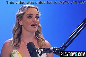 hey ozzie milf blonde charlie forde, ready for podcast and masturbation session?