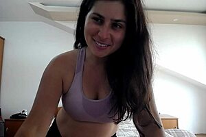 Hey why is my stepmom getting wild with a stranger at the hotel on this accidental video?