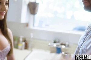 Big Boobs Teen Stepdaughter Craves Stepdaddys Huge Cock Attention in Taboo Doggystyle Encounter