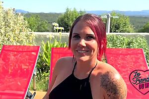 Ava Queen belle coquine enjoys explosive French amateur quatuor with big tits lingerie action