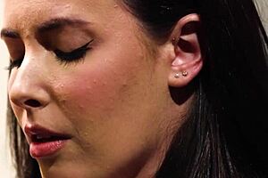 Oh wow, can you imagine perfect big ass MILF Casey Calvert diving into her first lesbian sex with Whitney Wright, licking and kissing passionately!