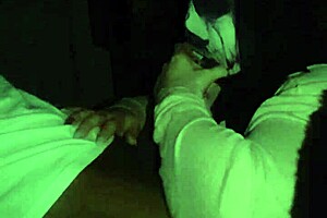 she gives this wet sloppy nasty blowjob in a mask, narrating how the fat bbw wife handles that big black cock casually.