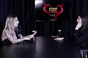 Melina Khalifa Shares Safada Interview Full Of Putaria In Porn Cast Brazil Part 2 With Lingerie And Toys