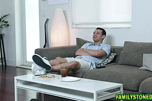 New stepmom feels intense emotions watching stepson fuck ebony teen destiny 18+ doggy style