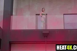 Big tits goth milf in greenhouse parody vol 2 with Melanie Hicks and Ace Bigs getting it on in taboo POV style 😈