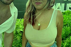 Hey check out this thicc latina milf with massive natural tits on a wild sex shop adventure in guadalajara mexico