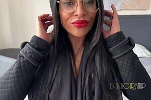 the sculptural body of hottie natzynha morena from santa catarina shines in this interracial encounter. she enjoys rough anal and pussy licking with a big cock in brazilian style.