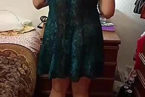 jovencito sneaks in to fuck his stepmom's wet pussy while dad heads to work