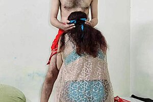 feeling intense passion as asian muslim girlfriend takes standing anal doggystyle from me