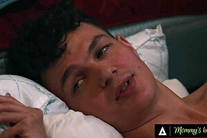 Oh man, petite 18+ Alexia Anders gets fucked by stepbrother right next to stepmom Dana Vespoli in this wild 4-some... cum everywhere!