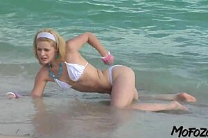 Mofozo Com Features 18 Year Old Model Getting Convinced For Wet Deepthroat And Monster Cock Action On Camera.