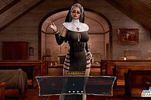 Watch Ep2 Where Step Mother Superior Marianne Gets Gratitude Sex In 3d Hentai With Huge Tits Squirting And Creampie In Bdsm Outfit!