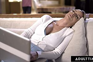 Milf Pristine Edge Stays Up All Night Craving Stepson's Fuck! Spanish Subtitles Included!