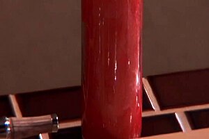 Wanna pound this brunette milf's big tits and tight asshole in doggystyle on the bed?