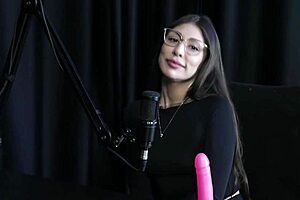 Watch the naughty interview full of filth with Melina Khalifa in Porn Cast Brazil - part 5 on Sheer Red