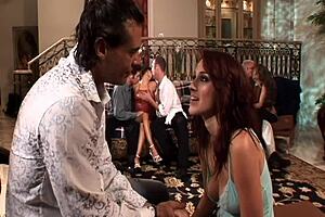 fucking sexy milf in lingerie on bed with deepthroat and gaping asshole 😈