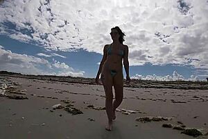 i uh watched my exhibitionist wife helena price tease cocks on caribbean nude beach day 2 part 2