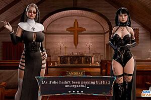 Watch Ep2 Where Step Mother Superior Marianne Gets Gratitude Sex In 3d Hentai With Huge Tits Squirting And Creampie In Bdsm Outfit!