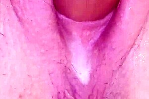 naughtyhotkitten plays with her big clit using toys until dripping creamy cum flows out