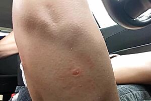 Masturbating In A Car Real Female Orgasm Full Ep 22613 With Horny European Brunette Wife