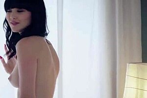 Wow, Petite Model With Small 18+ Tits Strips Off Sweet Lingerie In European Tease!