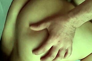 I'm loving this POV of a sexy Latina wife with big ass getting fucked sideways and cum on her curvy body.