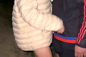 esposa flashes during game hooks up with stranger in front of cuckold husband then they all SUCK at morro da cruz lookout