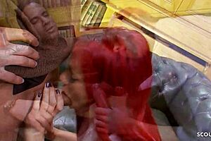 i love seducing strangers with my fit redhead nympho body for cfnm cheating fucks