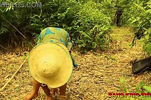 hey african big tits wife how do you quench sex drive with hardcore pornstar big dick dark skin guy in missionary?