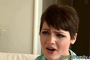 i gently slide into my pretty stepdaughters tight ass for amateur anal fun