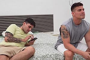 hardcore threesome with double penetration no limits 😈