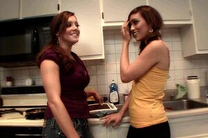 Francesca Le and Melanie Rios dive into hot lesbian sex with anal fingering, deepthroat, and fishnets on the bed for wild fun 😘