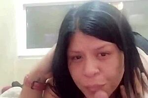 Big ass amateur milf bouncing on neighbors penis outdoors in public leaving vagina full of milk after cum and farting