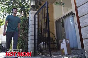 Oh wow, milf Tiffani Madison swaps her dildo for a real cock ride!