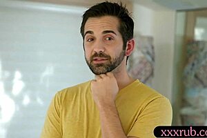 Sexy mom starts with a bath massage for this nasty dude, then they get into hardcore screwing in fantasy style.