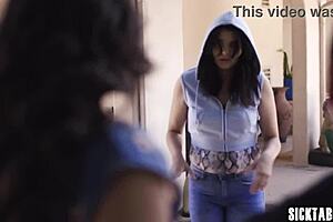 problematic sexy teen 18+ haley reed got a punishment she won't forget from hot milf penny barber.