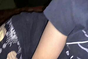 i felt so aroused when aunty sucked my cock