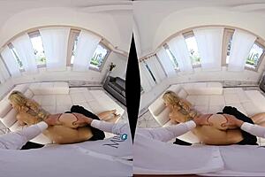 Isabelle Deltore Experiences Relaxing Rub-Down Under in MILFVR Video