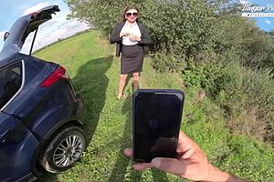 Oh man, chatting about how milf beauty Julia North totally digs that anal creampie action in her casting session.