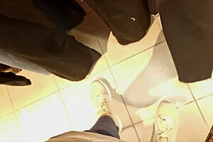 Nicoletta a confident 40-year-old woman enjoys shopping at clothing stores for smaller-than-expected jeans that accentuate her exaggerated curves and appealing figure