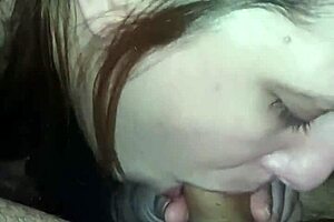 Real Homemade Amateur Performs Deepthroat Cock Sucking With Cumshot On Her Knees In Ukrainian Style