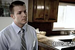 Pervert customer lures estate agent into rough sex with blowjob and doggystyle to seal the house deal.