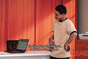 Sexmex brings Elizabeth Marquez's camel toe in a quick ass-fucking session 😏🍑