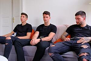 Tru Kait Rides Three Huge Cocks In Double Penetration Filling All Holes With Cum