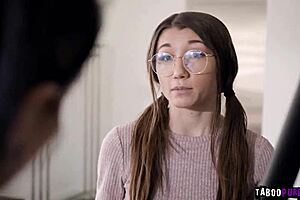 aiden ashley and maya woulfe kiss passionately in kitchen 😘👅💦 fingering squirting fun