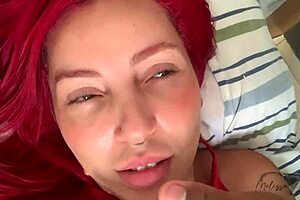 Step Son Depilates Me Then I Pay Him with My Hot Mouth!