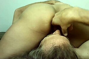 thaiger starts by sucking joey then rides his face and tugs him gently in a sensual session