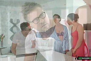 Loves teen 18+ brunette and blonde pussies with big tits licking action